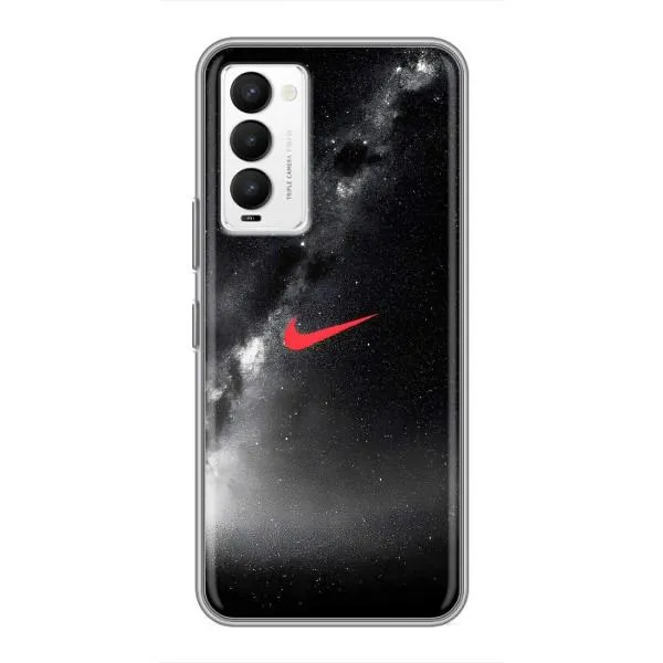 Чехол с принтом «Найк красный» для TECNO Camon 18 / Camon 18P Чехол с принтом «Найк красный» для TECNO Camon 18 / Camon 18P