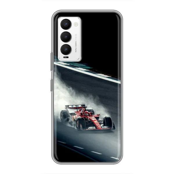 Чехол с принтом «Болид гоночный» для TECNO Camon 18 / Camon 18P