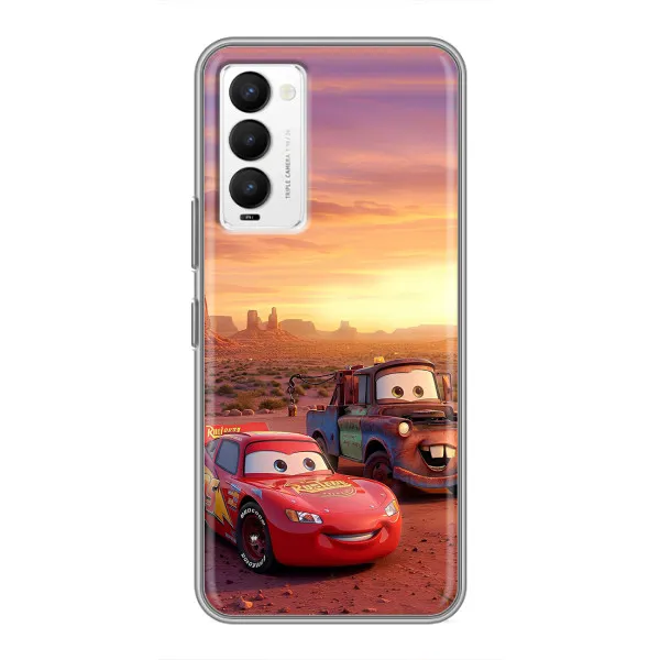 Чехол с принтом «Маквин и Метр» для TECNO Camon 18 / Camon 18P Чехол с принтом «Маквин и Метр» для TECNO Camon 18 / Camon 18P