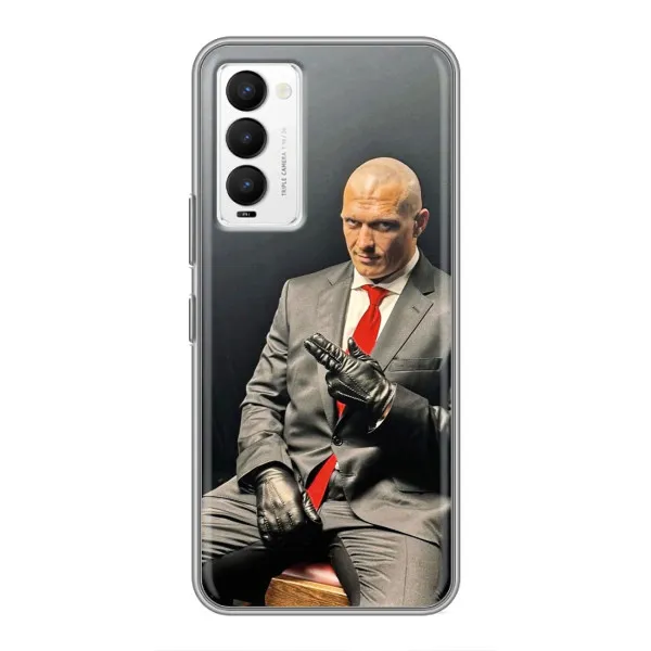 Чехол с принтом «Усик Hitman» для TECNO Camon 18 / Camon 18P