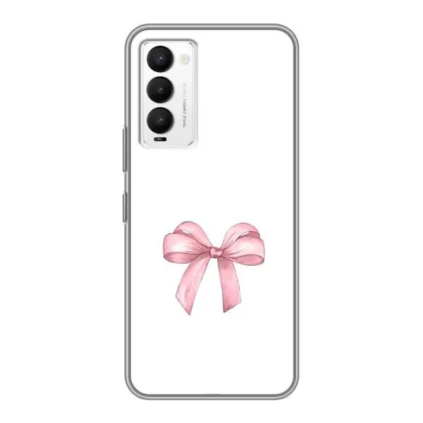 Чехол с принтом «Бант дизайн» для TECNO Camon 18 / Camon 18P