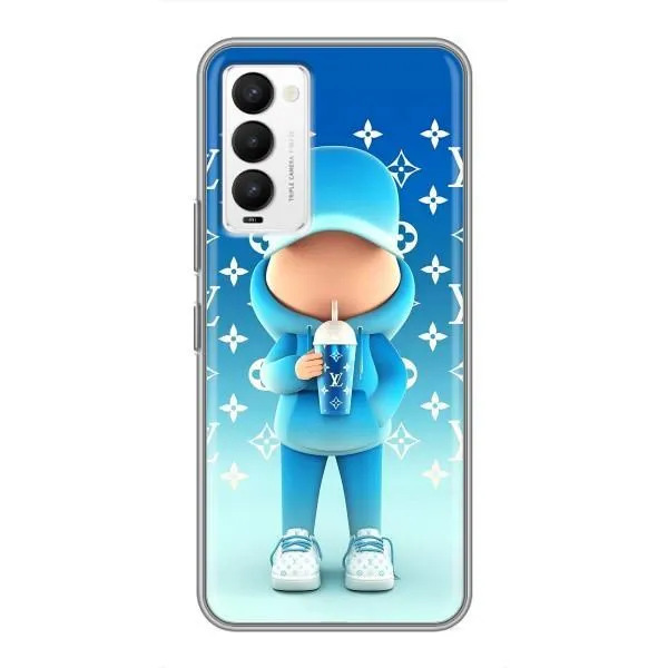 Чехол с принтом «Парень LV» для TECNO Camon 18 / Camon 18P Чехол с принтом «Парень LV» для TECNO Camon 18 / Camon 18P