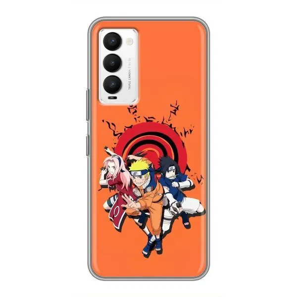 Чехол с принтом «команда Наруто» для TECNO Camon 18 / Camon 18P
