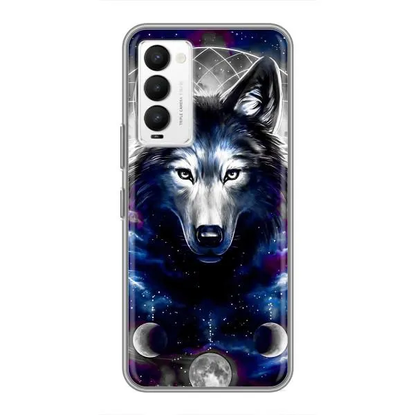 Чехол с принтом «Волк» для TECNO Camon 18 / Camon 18P