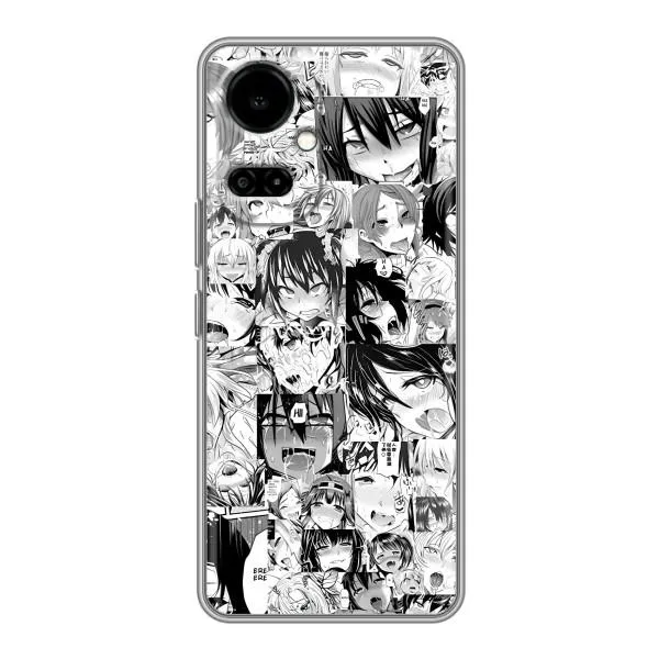 Чехол с принтом «Ahegao manga» для TECNO Camon 19 (CI6n) / 19 Pro (CI8n)