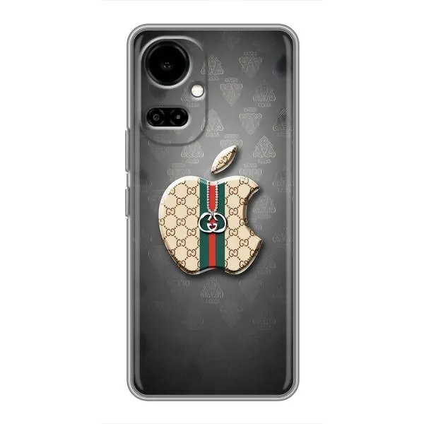 Чехол с принтом «Apple gucci» для TECNO Camon 19 (CI6n) / 19 Pro (CI8n)