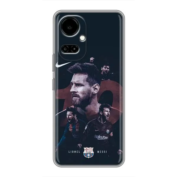 Чехол с принтом «Месси 10» для TECNO Camon 19 (CI6n) / 19 Pro (CI8n)
