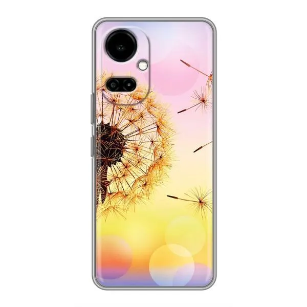 Чехол с принтом «Одуванчик» для TECNO Camon 19 (CI6n) / 19 Pro (CI8n)