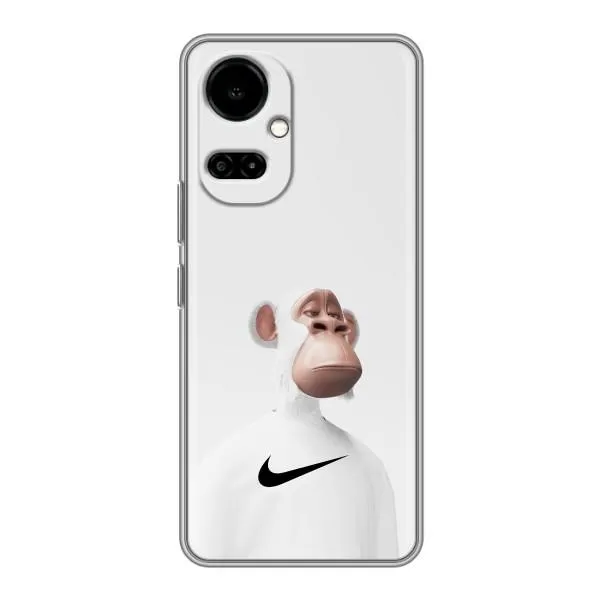 Чехол с принтом «обезьяна NFT Nike» для TECNO Camon 19 (CI6n) / 19 Pro (CI8n)