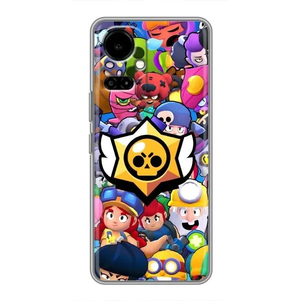 Чохол з принтом «Лого Brawl Stars» для TECNO Camon 19 (CI6n) / 19 Pro (CI8n) Чохол з принтом «Лого Brawl Stars» для TECNO Camon 19 (CI6n) / 19 Pro (CI8n)