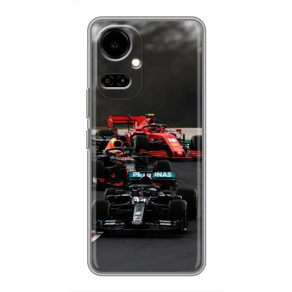 Чехол с принтом «Гонка Формула 1» для TECNO Camon 19 (CI6n) / 19 Pro (CI8n)