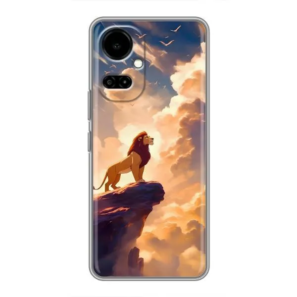 Чохол з принтом «Сімба на скелі» для TECNO Camon 19 (CI6n) / 19 Pro (CI8n) Чохол з принтом «Сімба на скелі» для TECNO Camon 19 (CI6n) / 19 Pro (CI8n)