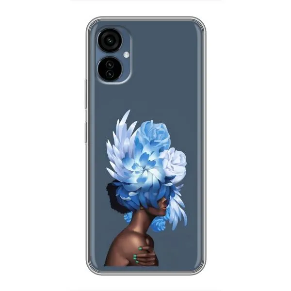 Чехол с принтом «Цветы на голове» для TECNO Camon 19 Neo Чехол с принтом «Цветы на голове» для TECNO Camon 19 Neo