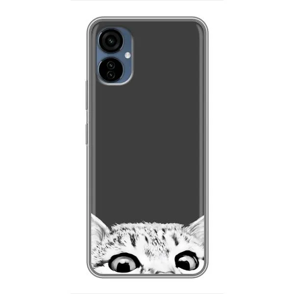 Чохол з принтом «Виглядає котик» для TECNO Camon 19 Neo Чохол з принтом «Виглядає котик» для TECNO Camon 19 Neo