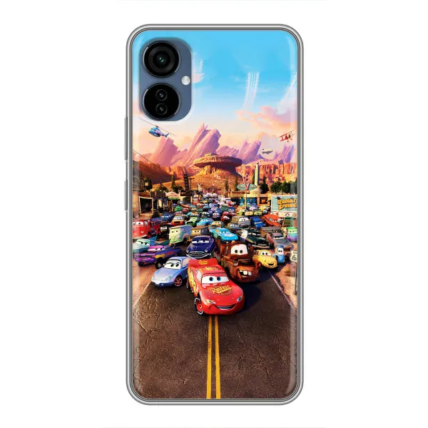 Чехол с принтом «Тачки на трассе» для TECNO Camon 19 Neo Чехол с принтом «Тачки на трассе» для TECNO Camon 19 Neo