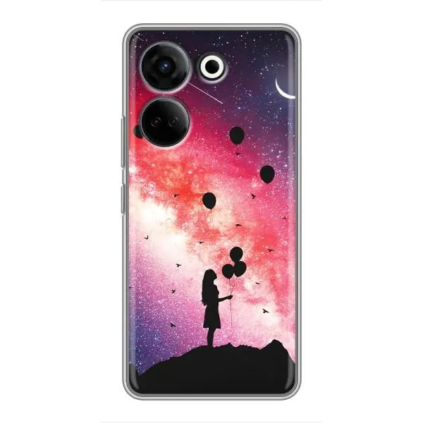 Чехол с принтом «С шариками» для TECNO Camon 20 Pro
