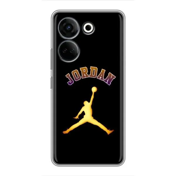 Чехол с принтом «Jordan Gold» для TECNO Camon 20 Pro