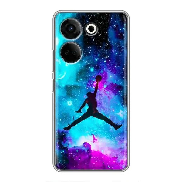 Чехол с принтом «Яркий Джордан» для TECNO Camon 20 Pro
