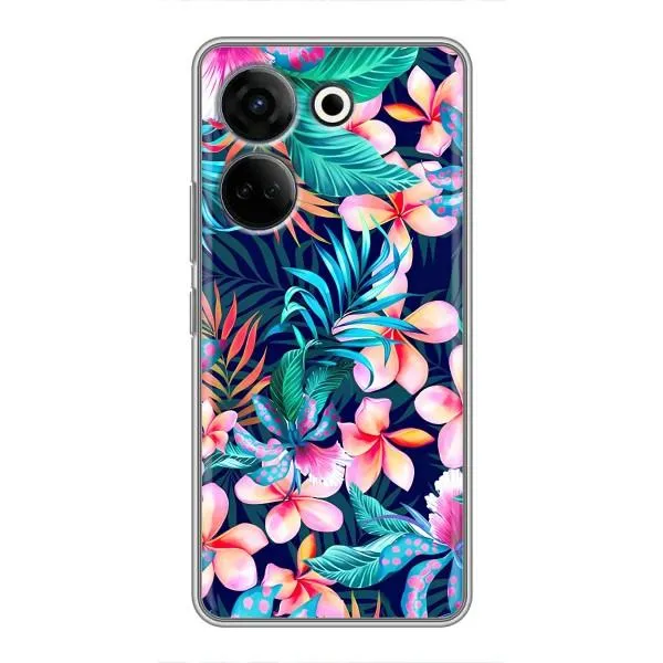 Чехол с принтом «Красочные цветы» для TECNO Camon 20 Pro Чехол с принтом «Красочные цветы» для TECNO Camon 20 Pro