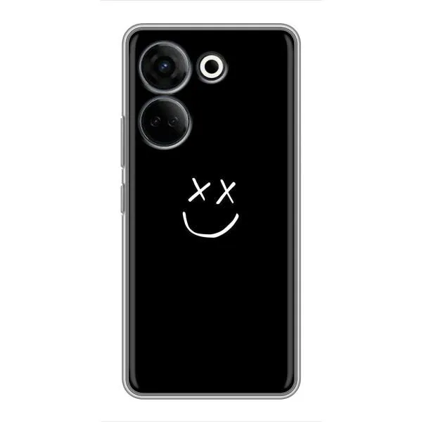 Чохол з принтом «Смайл» для TECNO Camon 20 Pro Чохол з принтом «Смайл» для TECNO Camon 20 Pro