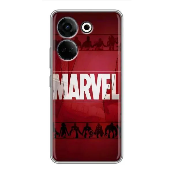 Чохол з принтом «MARVEL» для TECNO Camon 20 Pro