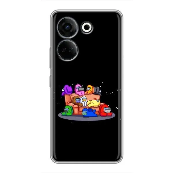 Чехол с принтом «Амонг-ас» для TECNO Camon 20 Pro Чехол с принтом «Амонг-ас» для TECNO Camon 20 Pro