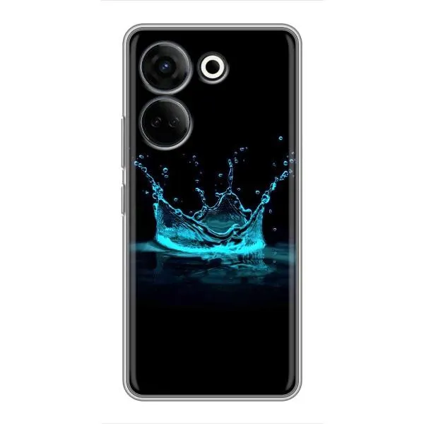 Чохол з принтом «Крапля корони» для TECNO Camon 20 Pro