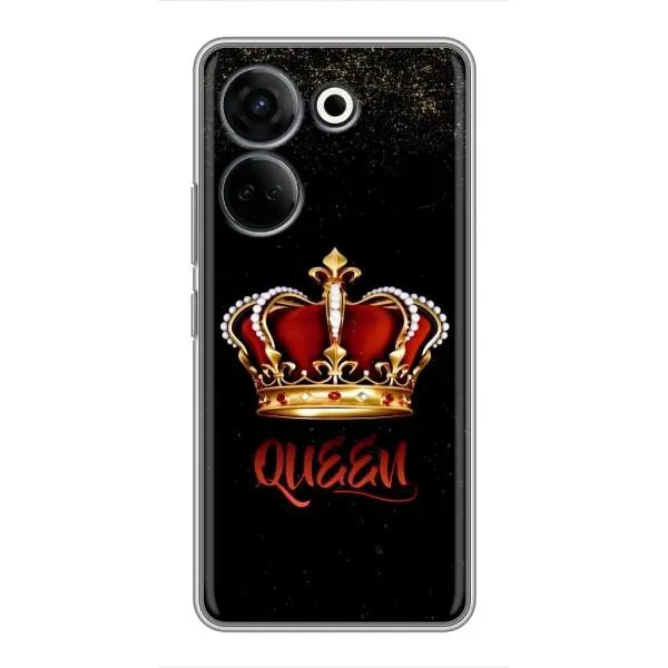 Чохол з принтом «Корона короля» для TECNO Camon 20 Pro