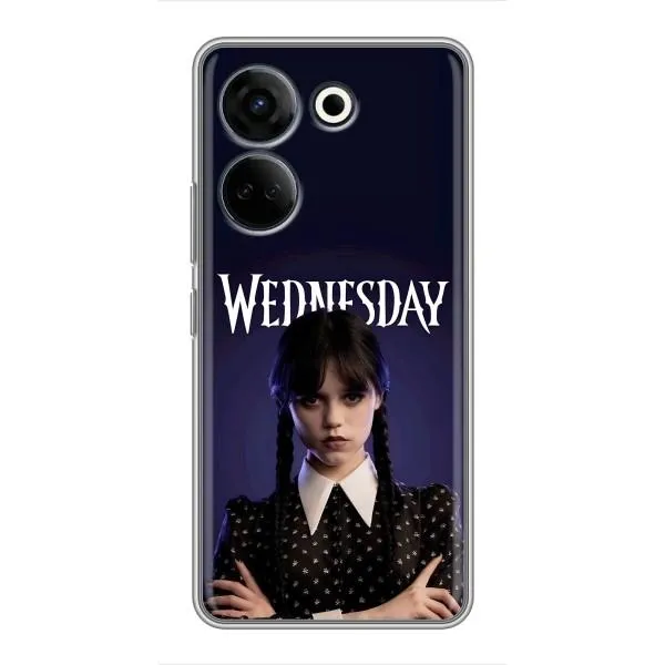 Чехол с принтом «Wednesday» для TECNO Camon 20 Pro Чехол с принтом «Wednesday» для TECNO Camon 20 Pro
