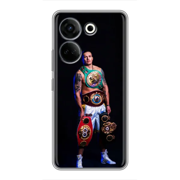 Чехол с принтом «Усик с поясами» для TECNO Camon 20 Pro