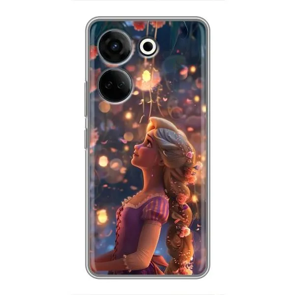 Чохол з принтом «Рапунцель ліхтарики» для TECNO Camon 20 Pro Чохол з принтом «Рапунцель ліхтарики» для TECNO Camon 20 Pro