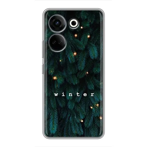 Чехол с принтом «Winter» для TECNO Camon 20 Pro