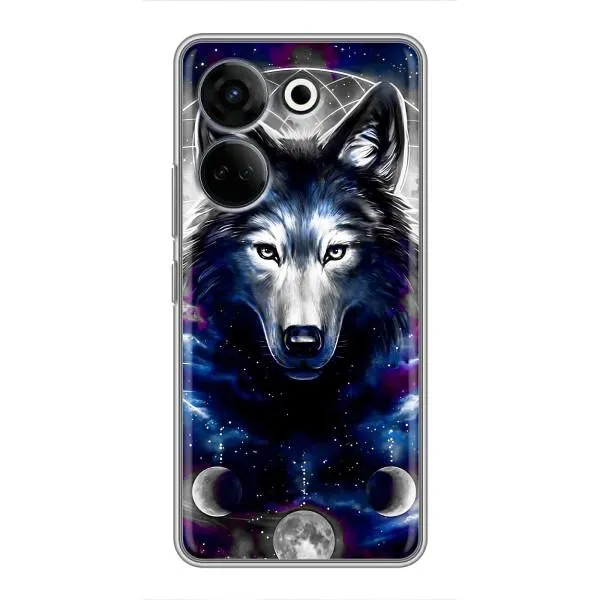 Чохол з принтом «Вовк» для TECNO Camon 20 Pro