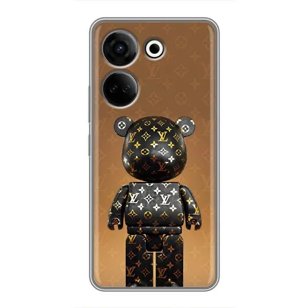 Чехол с принтом «Bearbrick» для TECNO Camon 20