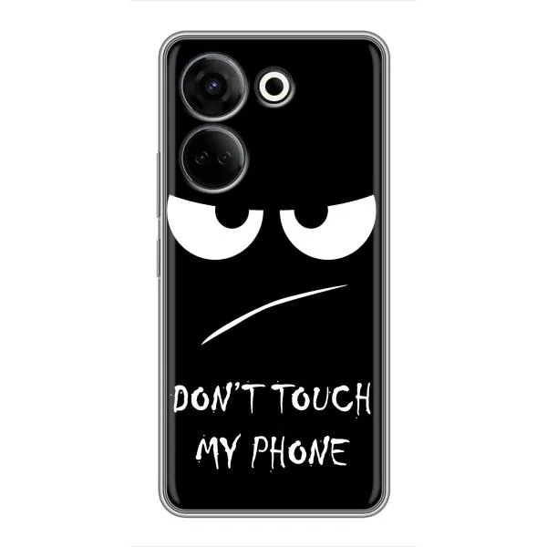 Чохол з принтом «Dont Touch» для TECNO Camon 20