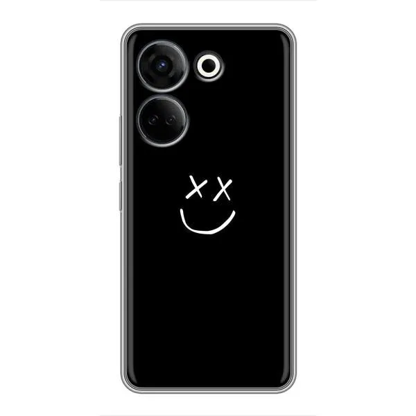 Чохол з принтом «Смайл» для TECNO Camon 20