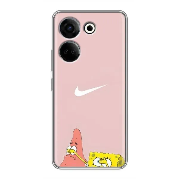 Чохол з принтом «Патрік і Губка» для TECNO Camon 20 Чохол з принтом «Патрік і Губка» для TECNO Camon 20
