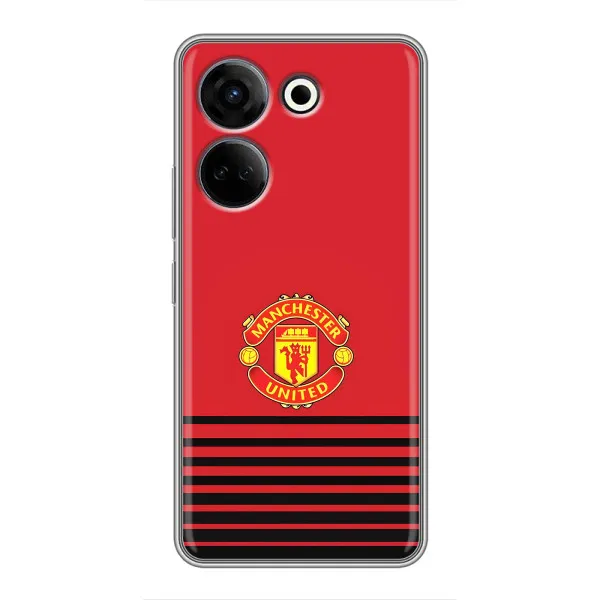 Чехол с принтом «manchester united» для TECNO Camon 20