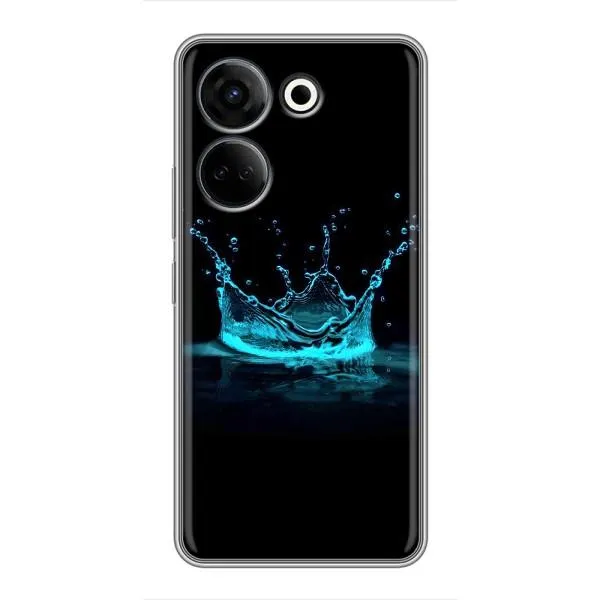 Чохол з принтом «Крапля корони» для TECNO Camon 20