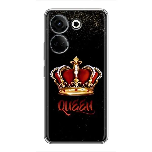 Чохол з принтом «Корона короля» для TECNO Camon 20