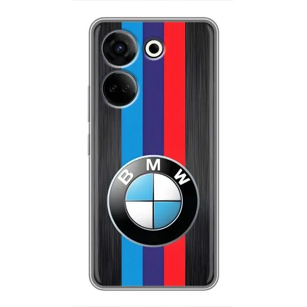 Чехол с принтом «Лого BMW» для TECNO Camon 20 Чехол с принтом «Лого BMW» для TECNO Camon 20