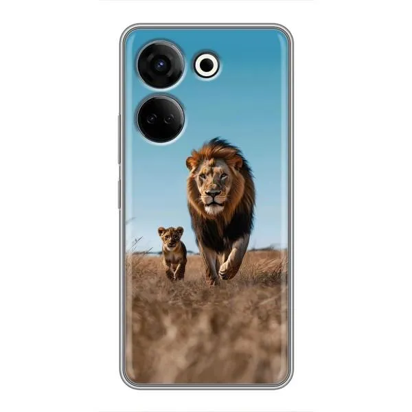 Чехол с принтом «Мусафа и Симба» для TECNO Camon 20