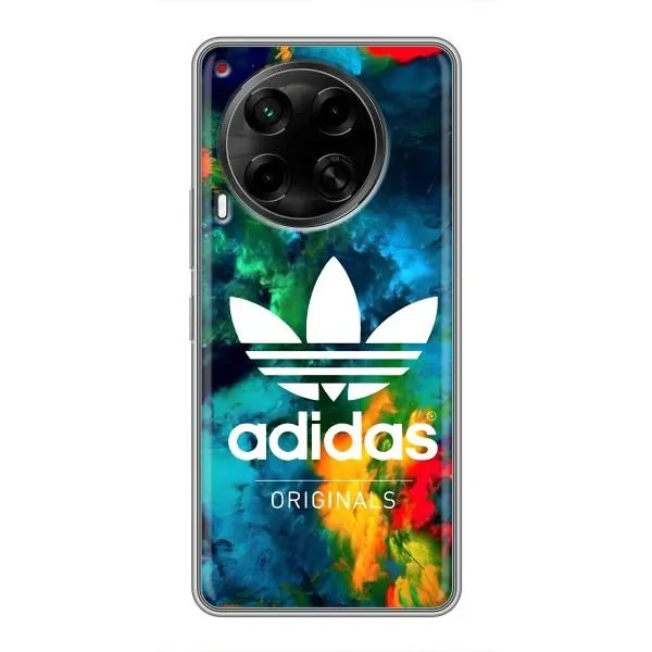 Чехол с принтом «Яркий Адидас» для TECNO Camon 30 (CL6) Чехол с принтом «Яркий Адидас» для TECNO Camon 30 (CL6)