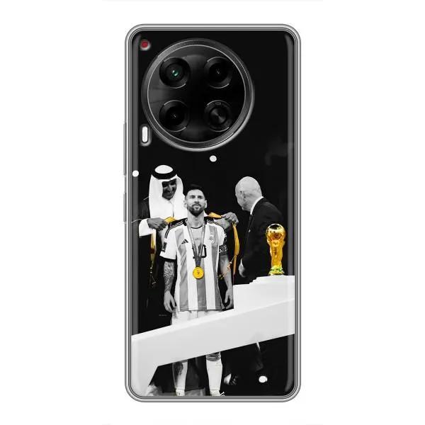 Чехол с принтом «Месси в накидке» для TECNO Camon 30 (CL6) Чехол с принтом «Месси в накидке» для TECNO Camon 30 (CL6)