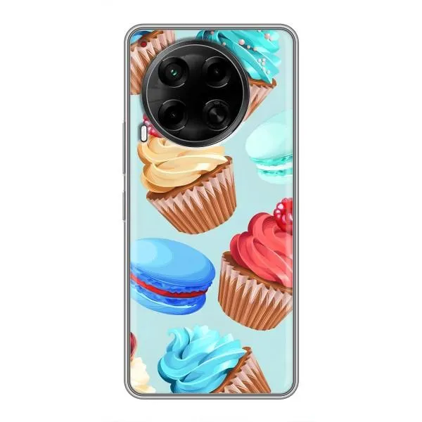 Чехол с принтом «Кексики» для TECNO Camon 30 (CL6) Чехол с принтом «Кексики» для TECNO Camon 30 (CL6)