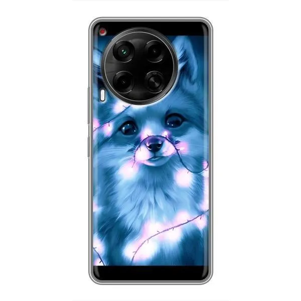 Чехол с принтом «Яркая лисичка» для TECNO Camon 30 (CL6)