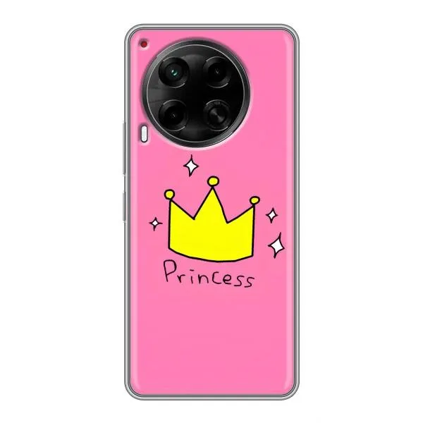 Чехол с принтом «Princess» для TECNO Camon 30 (CL6)