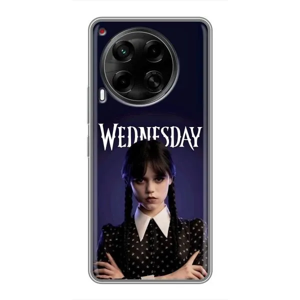Чехол с принтом «Wednesday» для TECNO Camon 30 (CL6)