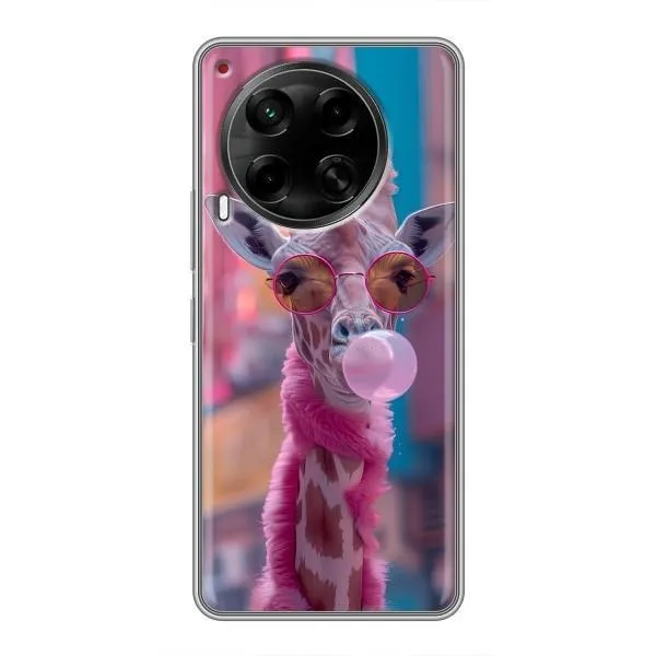 Чохол з принтом «Стильна жирафа» для TECNO Camon 30 (CL6) Чохол з принтом «Стильна жирафа» для TECNO Camon 30 (CL6)