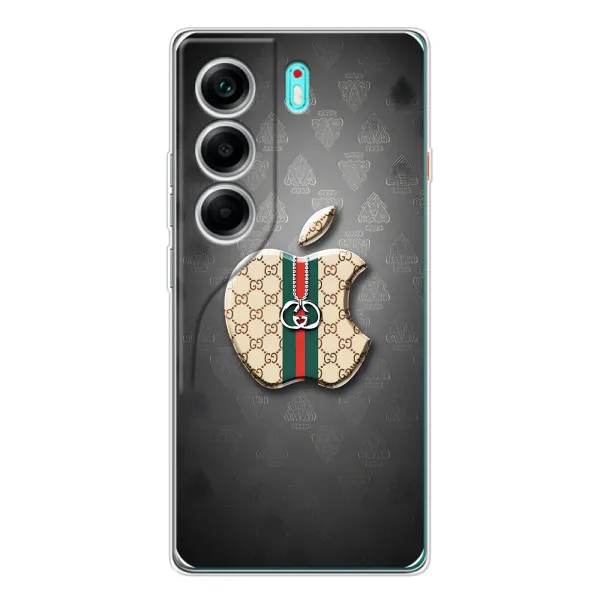 Чехол с принтом «Apple gucci» для TECNO Camon 40